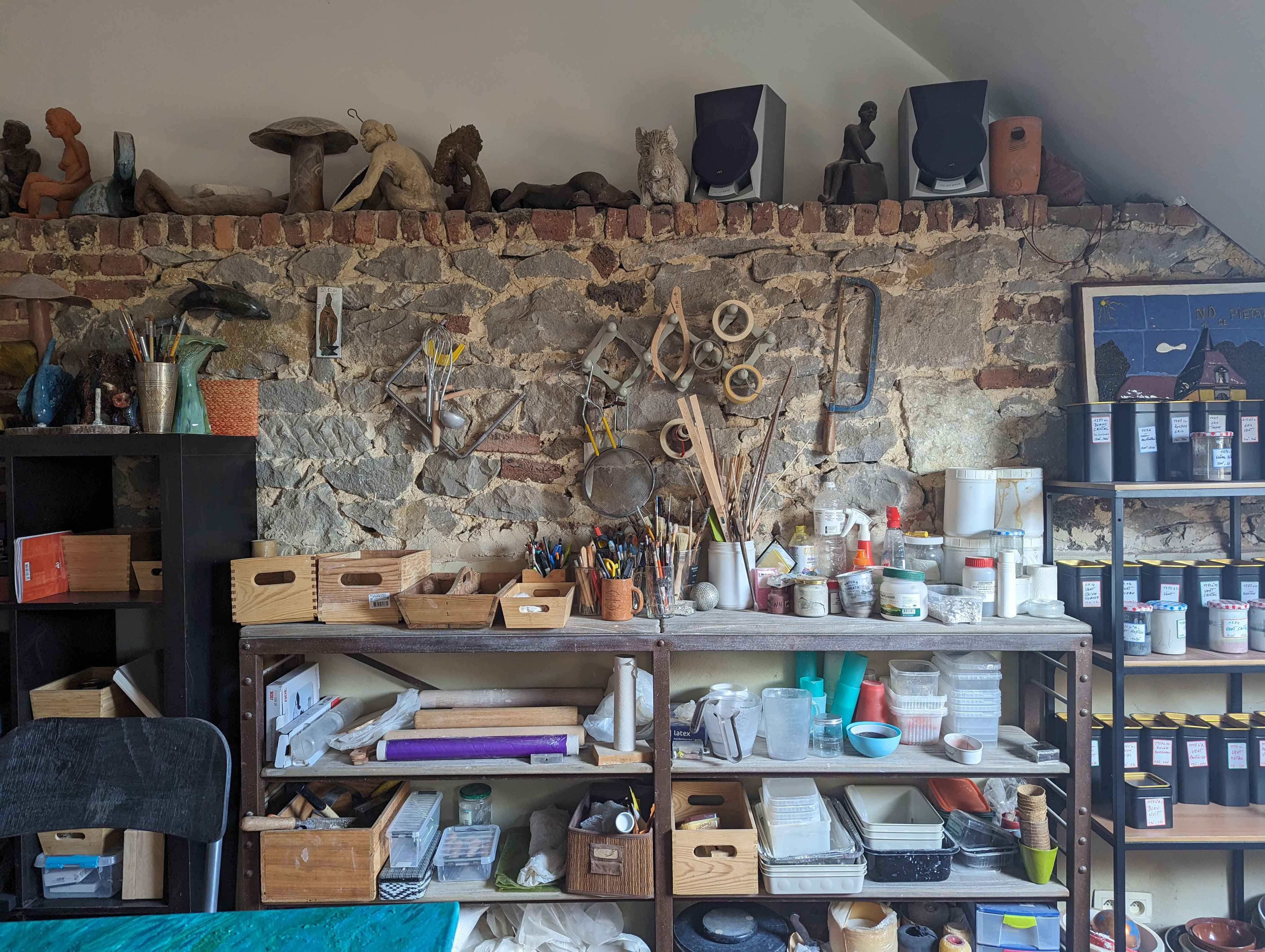 Atelier de poterie et de création artistique